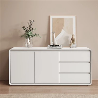 Credenza in vernice bianca