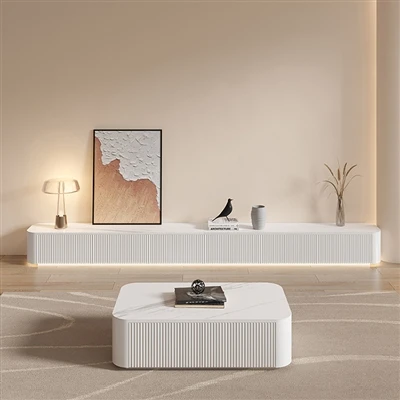 16 mobili TV minimalisti da pavimento