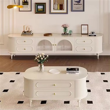 Elegante porta TV bianco