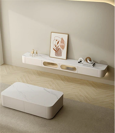 Mobile TV a parete color kaki